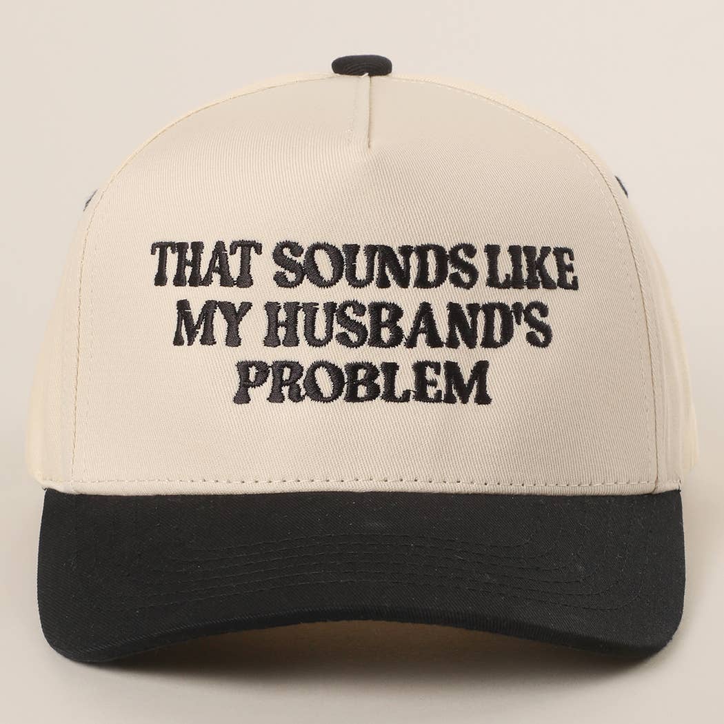 Husband's Problem Trucker Hat