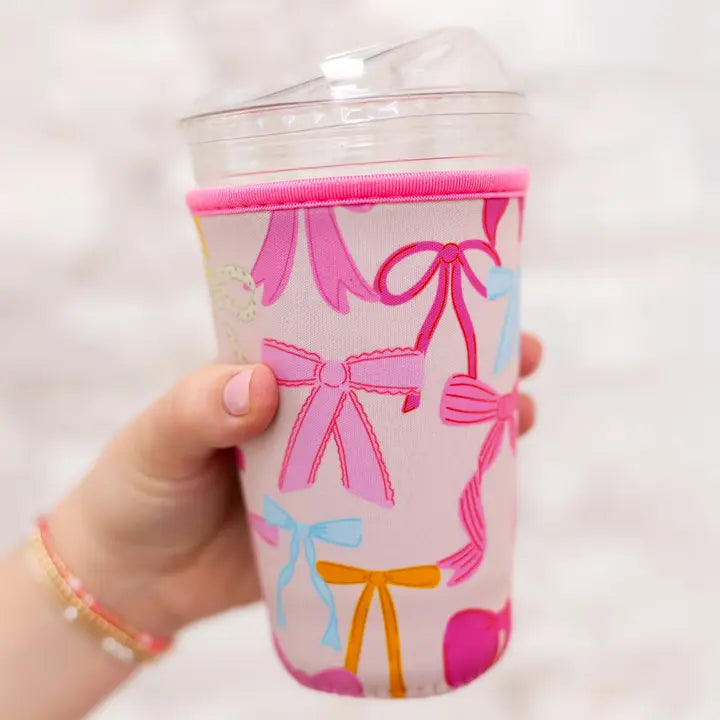 Coquette Bows Drink Sleeve Medium