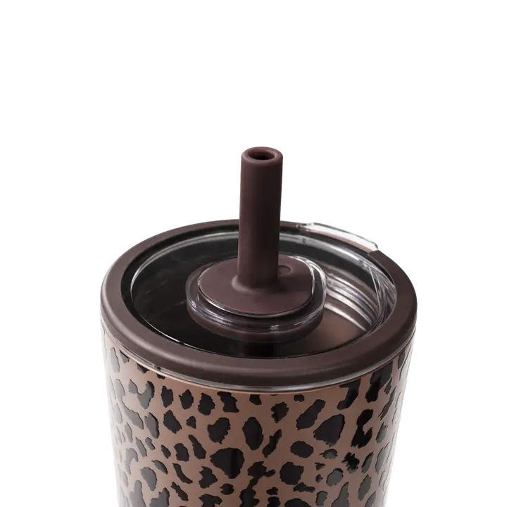 Brown Leopard HydroJug 20oz