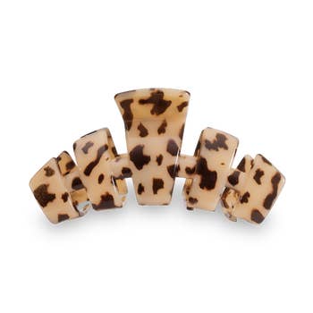 Classic Hair Clip - Large - Blonde Tortoise