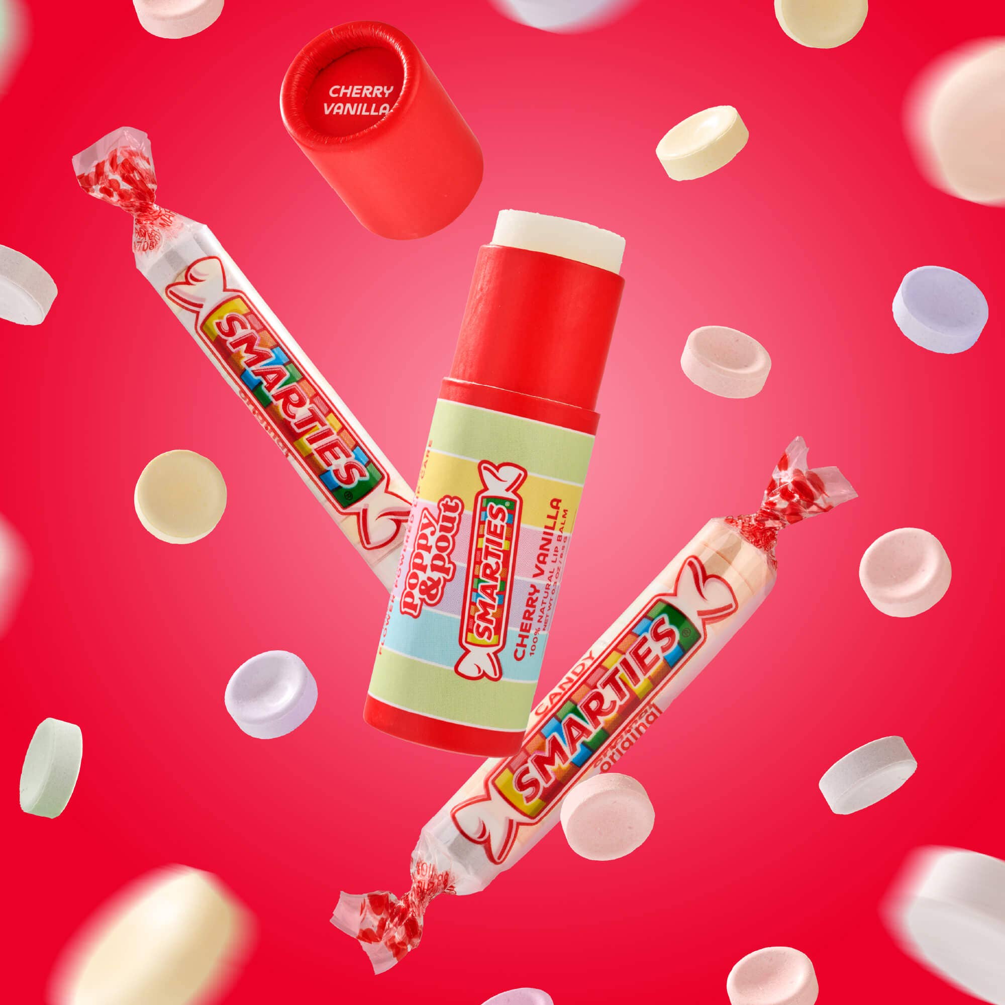 Limited Edition, Lip Balm, Smarties, Cherry Vanilla