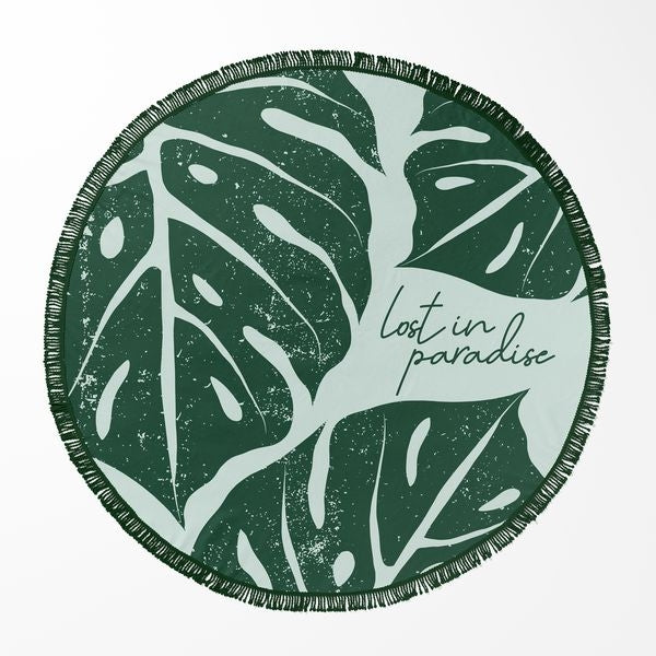 Round Beach Towel