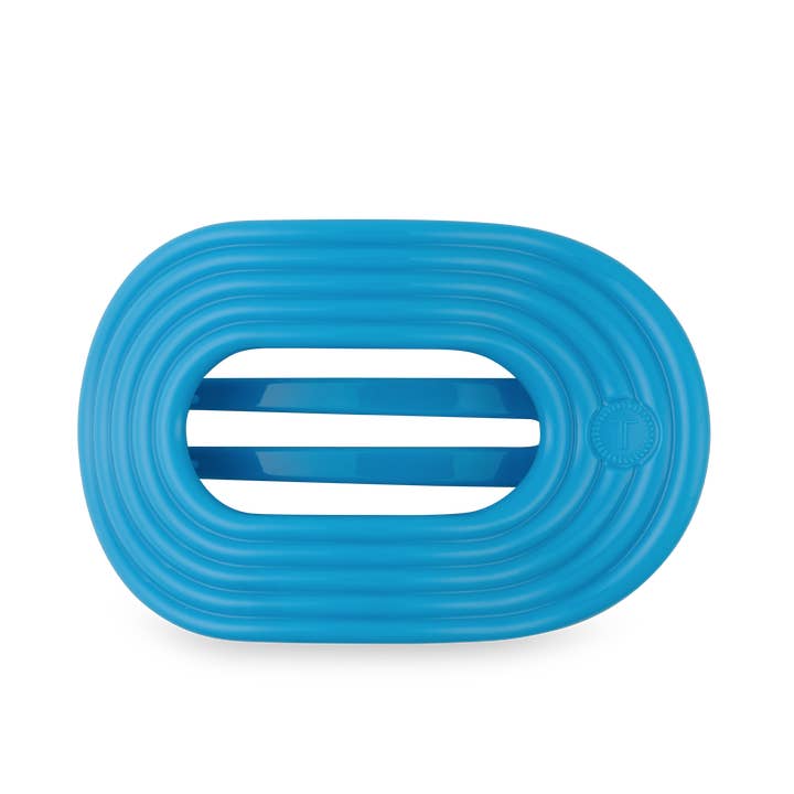 Flat Round Hair Clip - Medium - Miami Vice