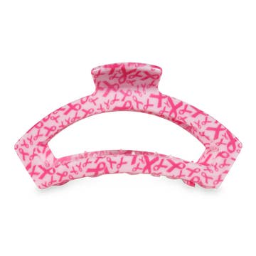 Large Open Hair Clip - Wrapped in Ribbons