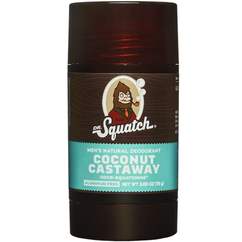 Dr.Squatch Deodorant, Coconut Castaway