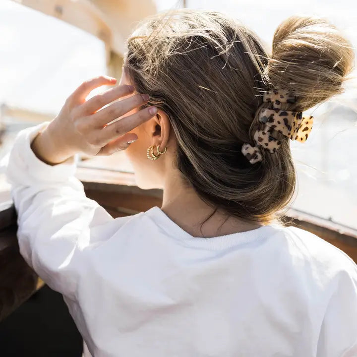 Classic Hair Clip | Large | Blonde Tortoise