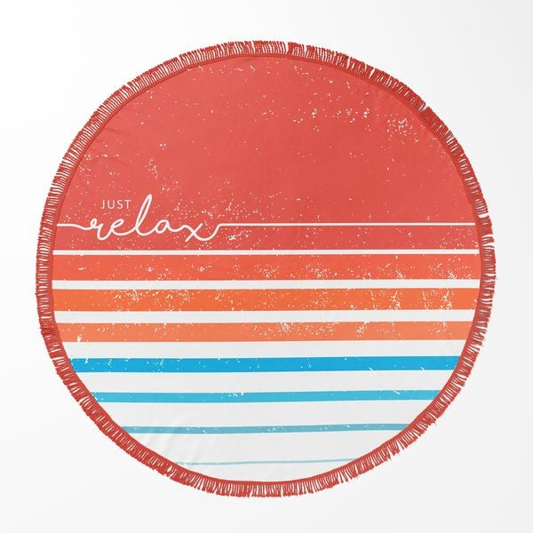 Round Beach Towel