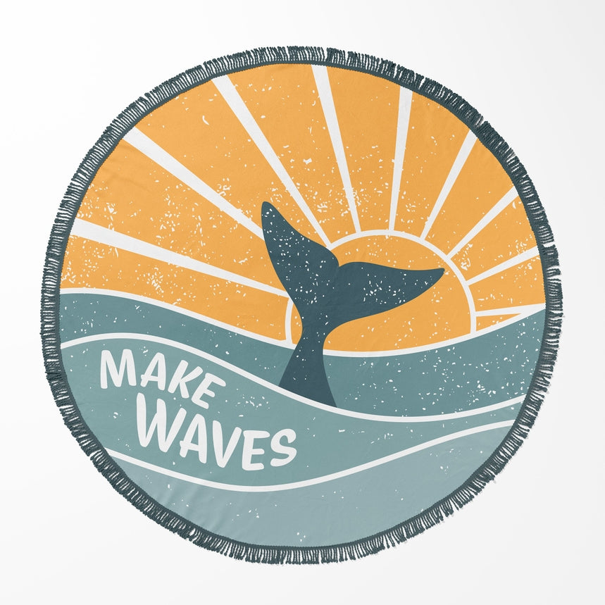 Round Beach Towel